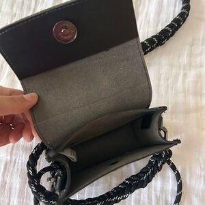 ASOS Black and Gray Crossbody Bag